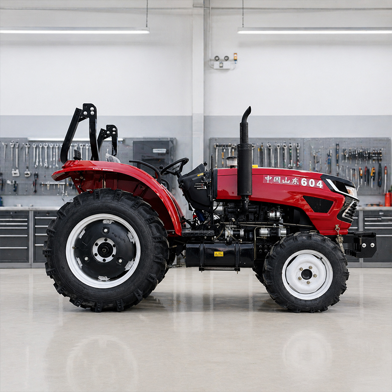 Farming Tools For Agriculture - 人気商品：30馬力、40馬力、4輪駆動、コンパクトなサイズの小型農用トラクター。クイックヒッチとフロントエンドローダーを搭載した農業用具。