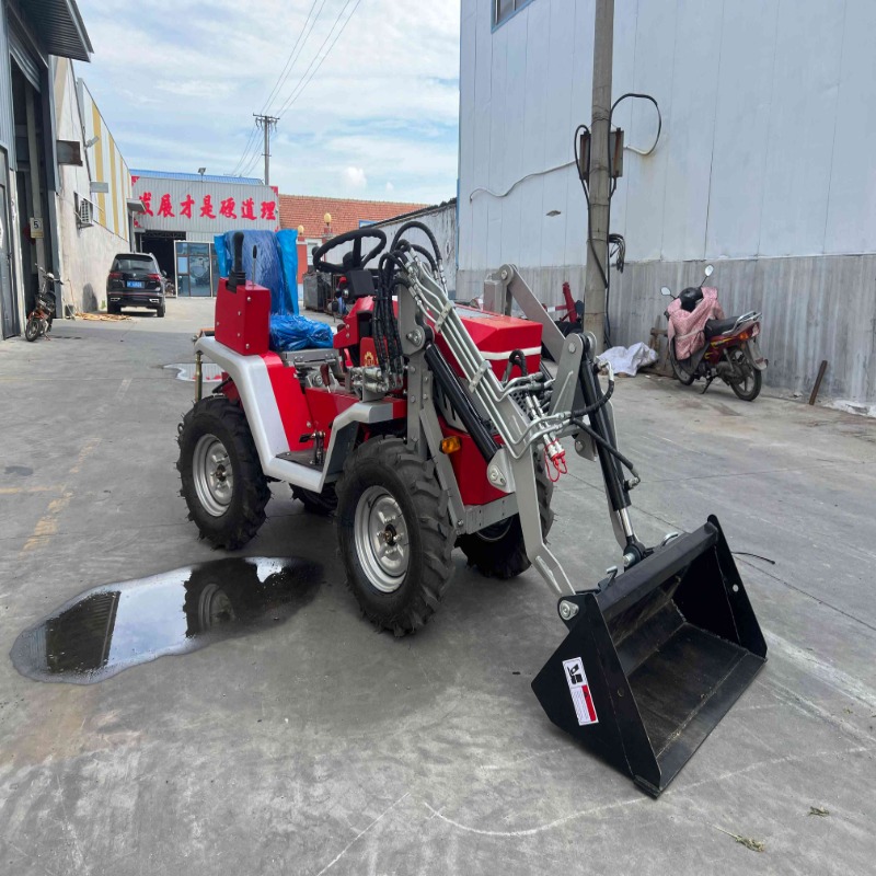 Agriculture Farming Land For Sale - 小型農業用ホイールトラクター、送料無料、ローダー、ロータリーティラー、芝刈り機、ブルドーザーを装着可能、庭の土地管理に最適
