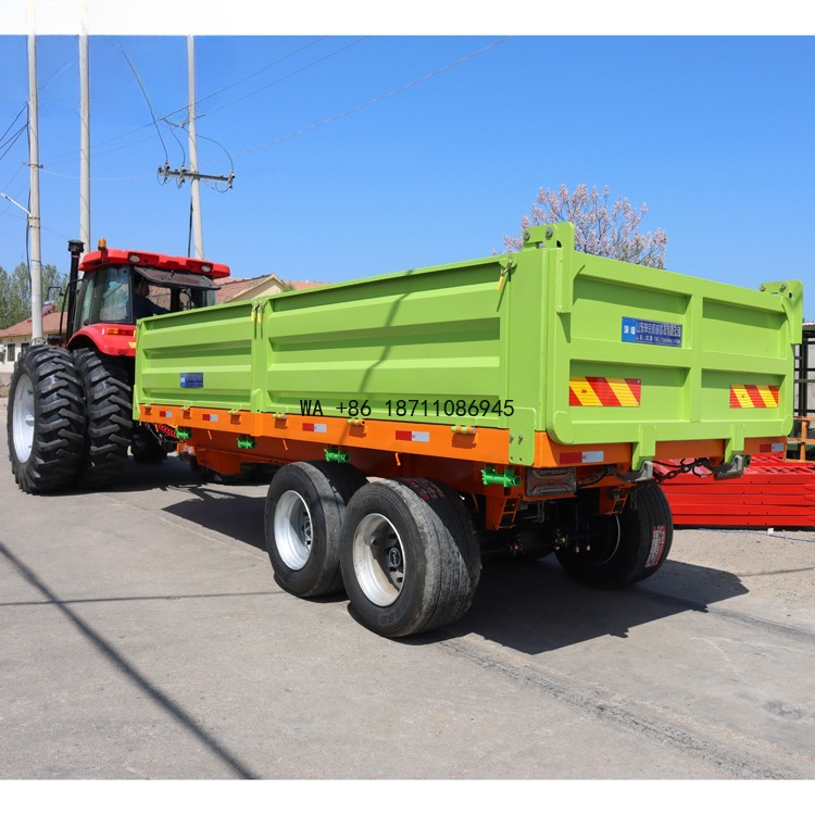 Agriculture Farming Tractor - 10トン農業トラクタートレーラー農場用ディップトレーラーヘビーデューティー