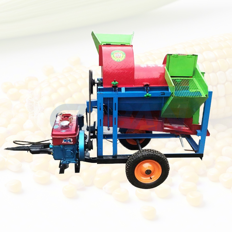Corn Sheller Machine - 多機能トウモロコシ脱穀機 大豆脱穀機 ディーゼル/電気式作物脱穀機 小麦・トウモロコシ用