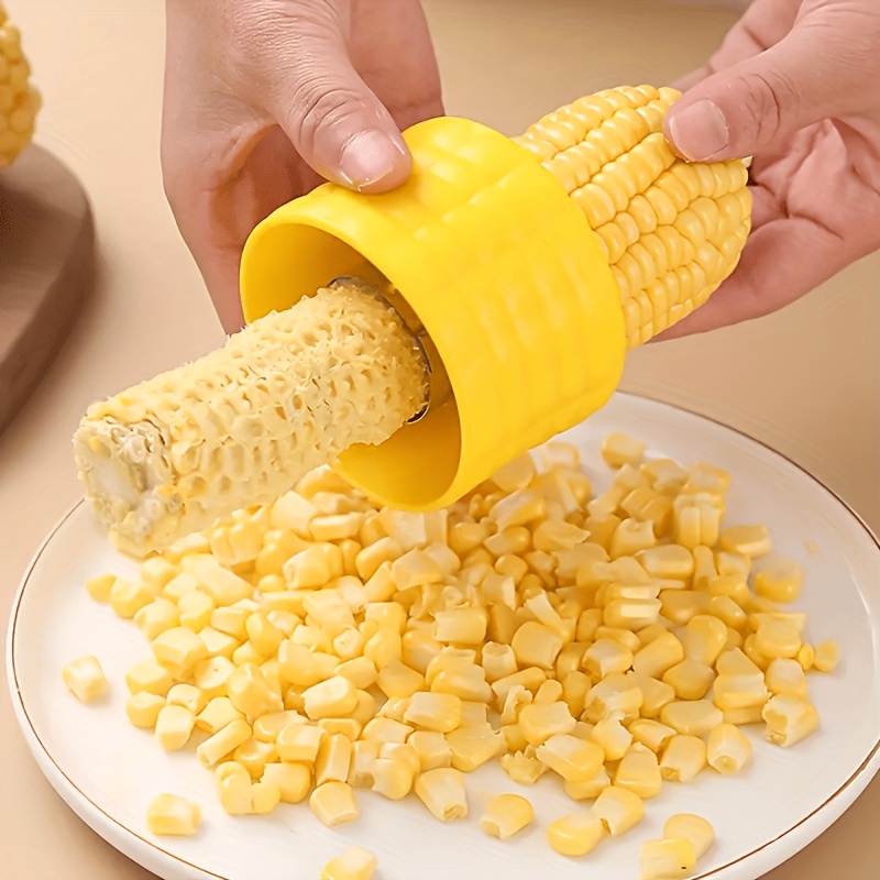 Corn Sheller Machine - コーンストリッパーピーラーツール 手動穀粒除去器 多機能野菜皮むき器 キッチンガジェット ポータブル調理アクセサリー プロ