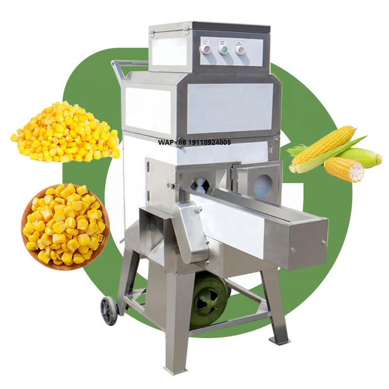 Corn Sheller Machine - 調理済み青色のトウモロコシ用電動皮むき・脱穀機、甘いトウモロコシの皮むき機