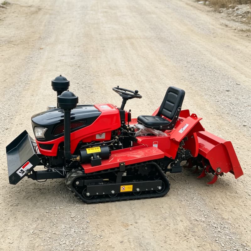 Agriculture Farming Tractor - カスタマイズされた業界トップ1農業用ロータリー耕運機、ベストセラー強化クローラー式農耕トラクター