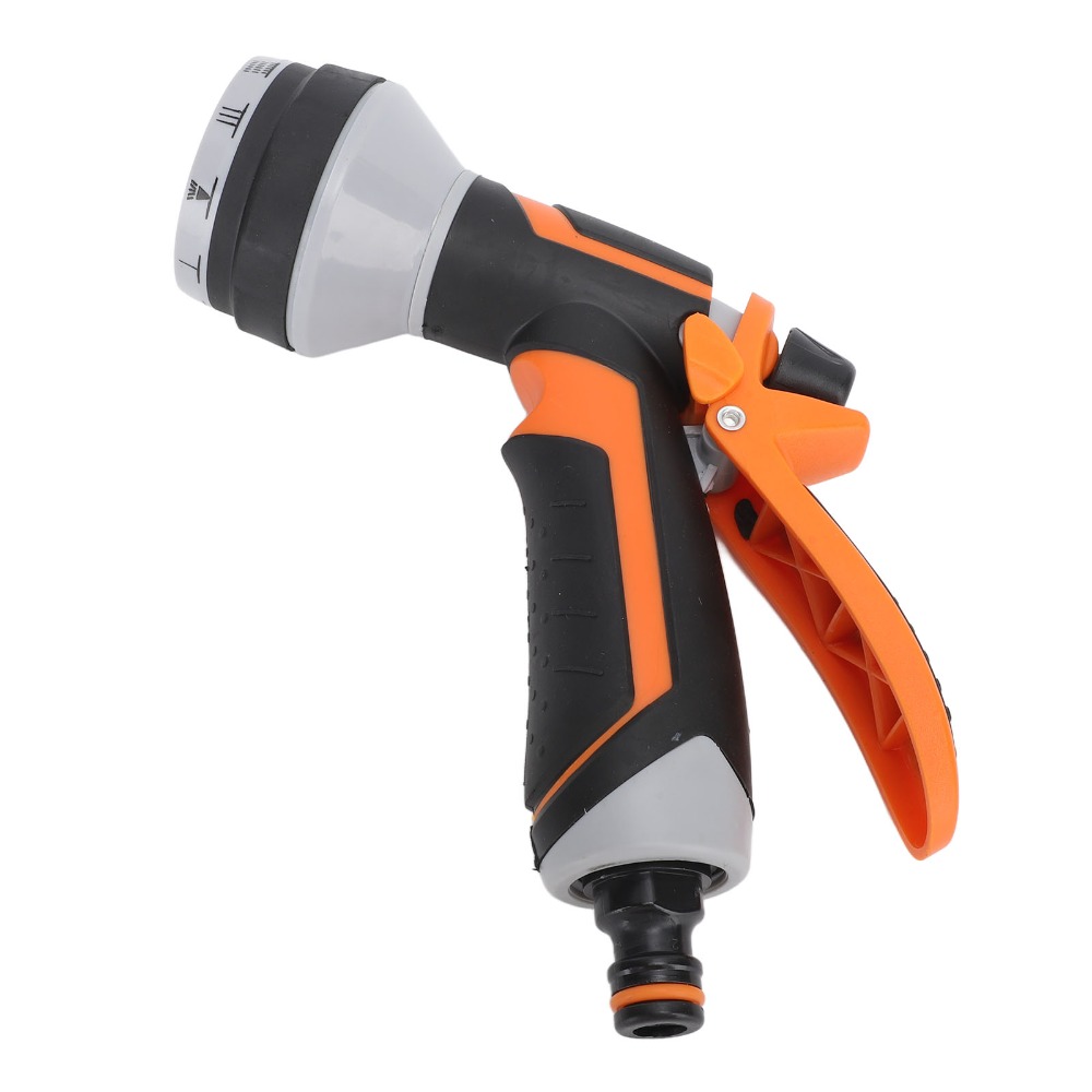 ABS樹脂製、ゴム製ガーデンホースノズル、黒とオレンジの調節 - Gardena Hose Comfort のレビューと価格