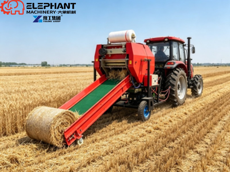 農業用複合サイレージ梱包機・ラッパー、家畜農場向けミニ角型干 - Agriculture Farming Livestock のレビューと価格