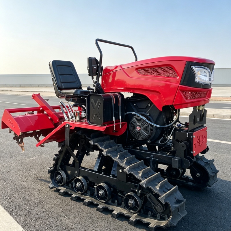 カスタマイズされた2026年ホットセールクローラーロータリー - Agriculture Farming Tractor のレビューと価格
