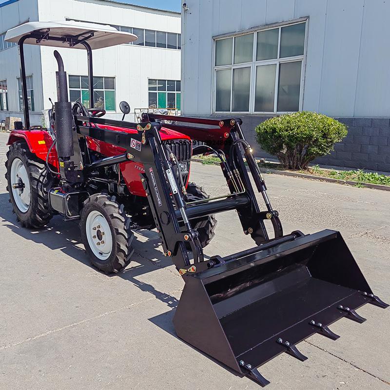 高品質4x4ミニ50馬力トラクター販売中 中国製小型農耕トラ - Agriculture Farming Tractor のレビューと価格