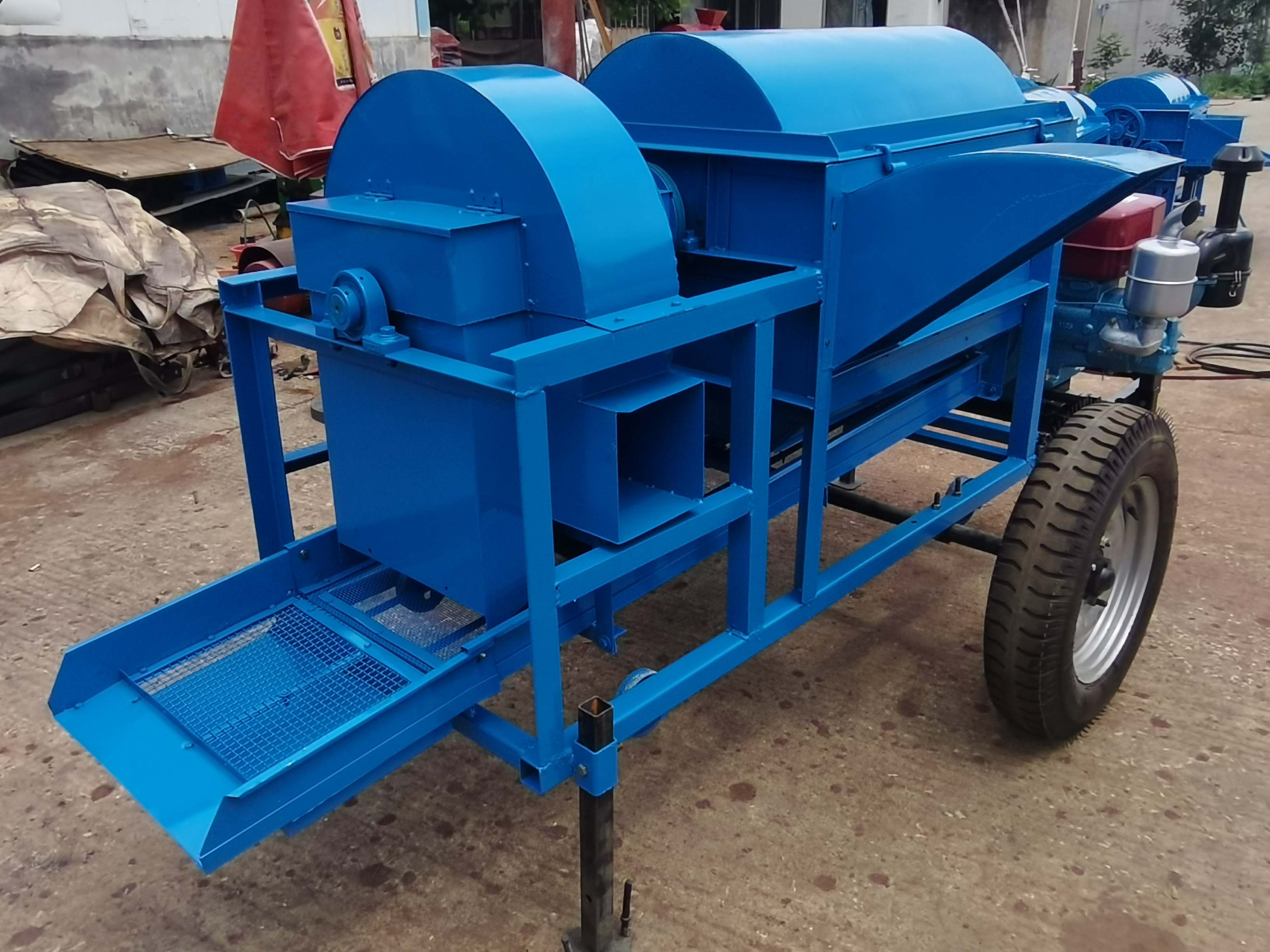 農業機械 ディーゼル電気式トウモロコシ脱穀機 工業用大豆脱穀 - Corn Sheller Machine のレビューと価格