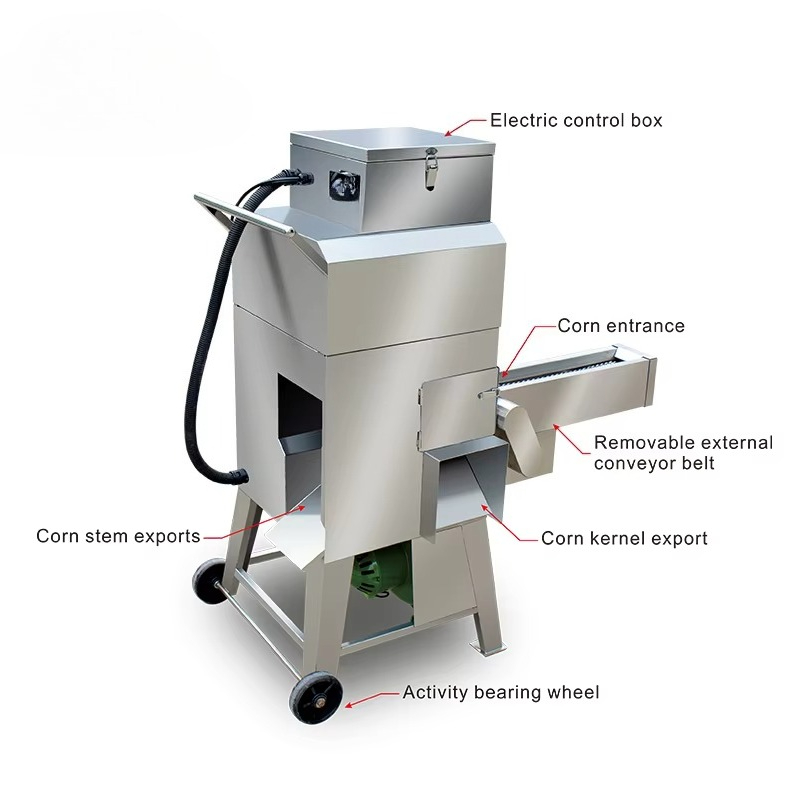 多機能農場用トウモロコシ脱穀機、電動グリーンコーン脱穀機、ト - Corn Sheller Machine のレビューと価格