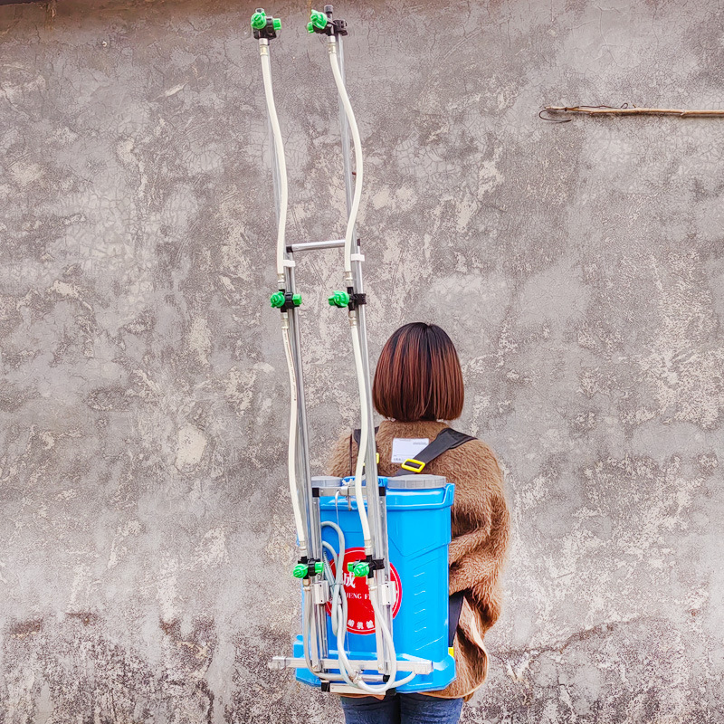 20L電動背負式噴霧器。6ノズル噴霧ブームキット付き。充電式 - Crop Sprayer Backpack のレビューと価格