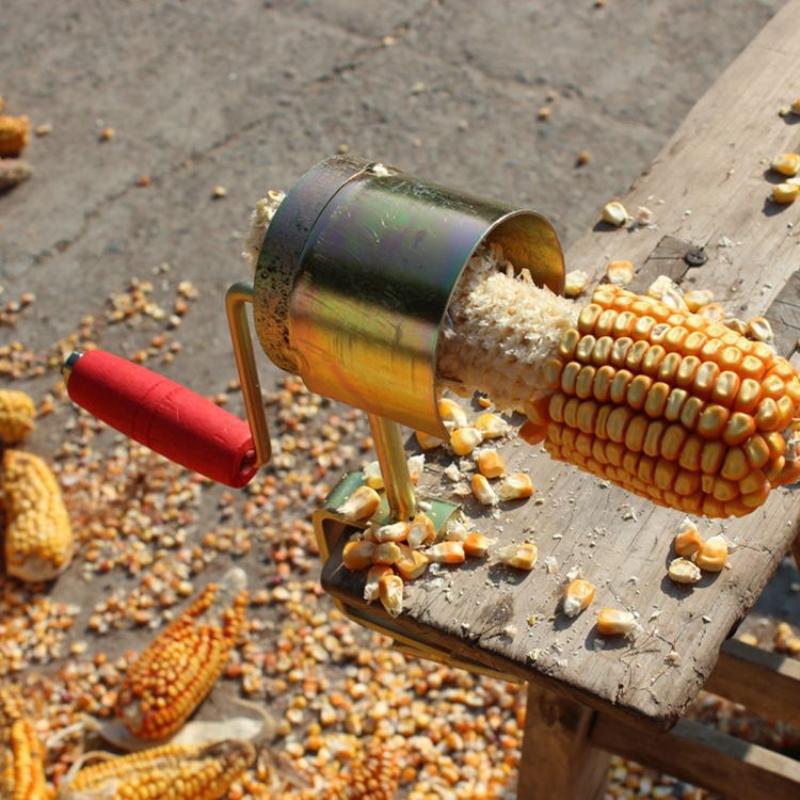 手動式トウモロコシ皮むき機/脱穀機/シェラー/クリップデザイ - Corn Sheller Machine のレビューと価格