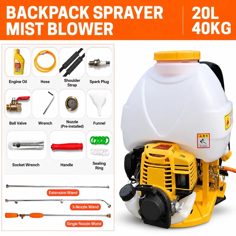20L輸入農業用背負式噴霧器（果樹、作物の噴霧および農場メン - Crop Sprayer Backpack のレビューと価格