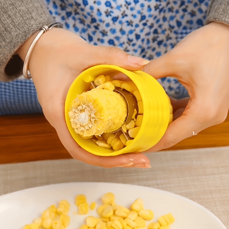 コーンストリッパーピーラーツール 手動穀粒除去器 多機能野菜 - Corn Sheller Machine のレビューと価格