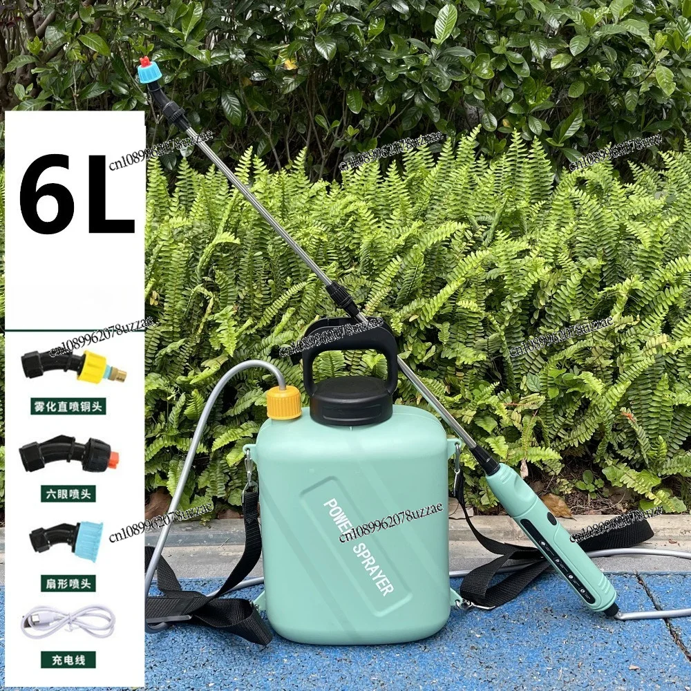 6L ポータブル電動バックパック噴霧器多機能スプレーガン庭の - Crop Sprayer Backpack のレビューと価格