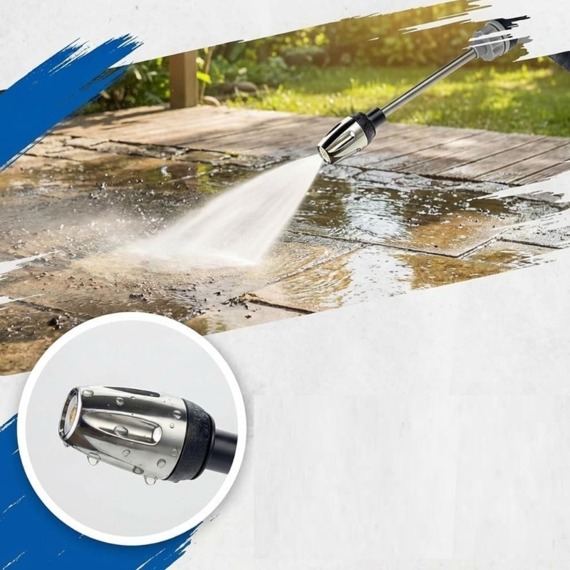 M76E 強力な高圧洗浄機アタッチメントは、快適なグリップと - Gardena Hose Comfort のレビューと価格