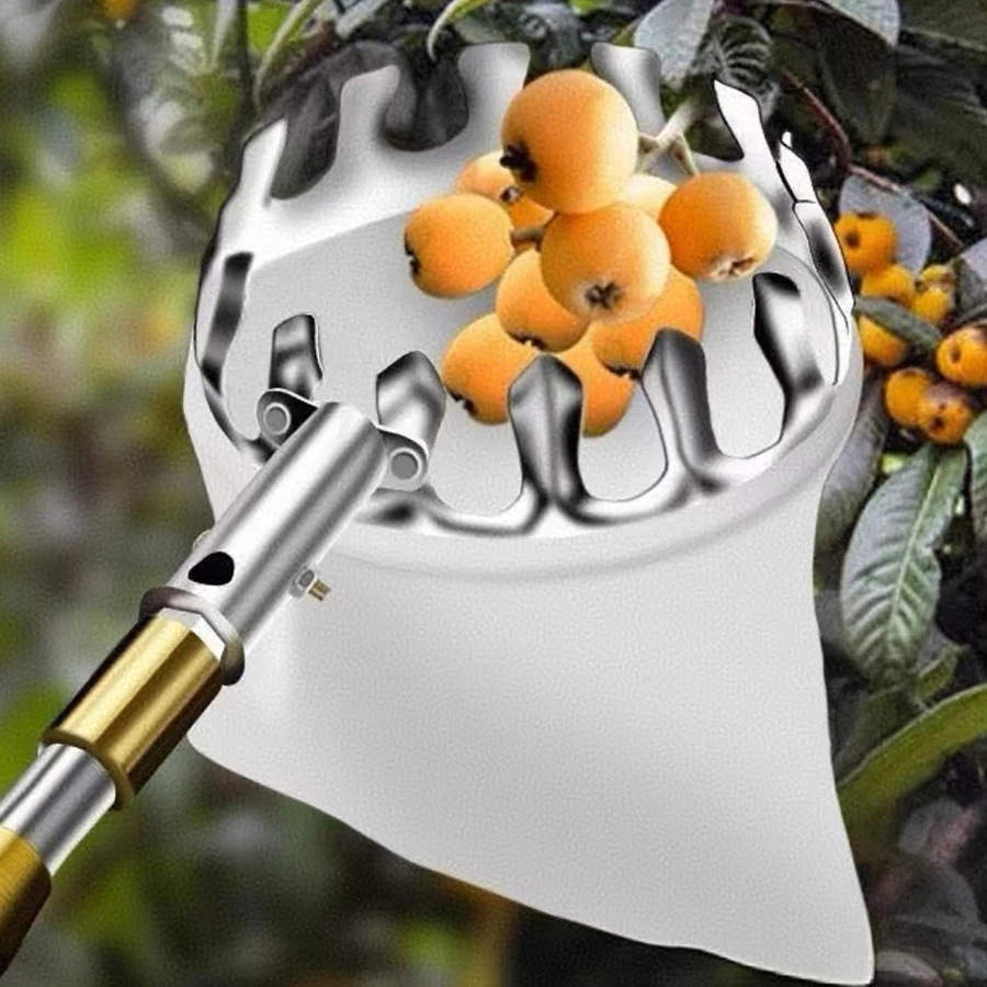 プロのベリーピッカーツール、果物収集ネットバスケット、庭の収 - Farming Tools For Agriculture のレビューと価格