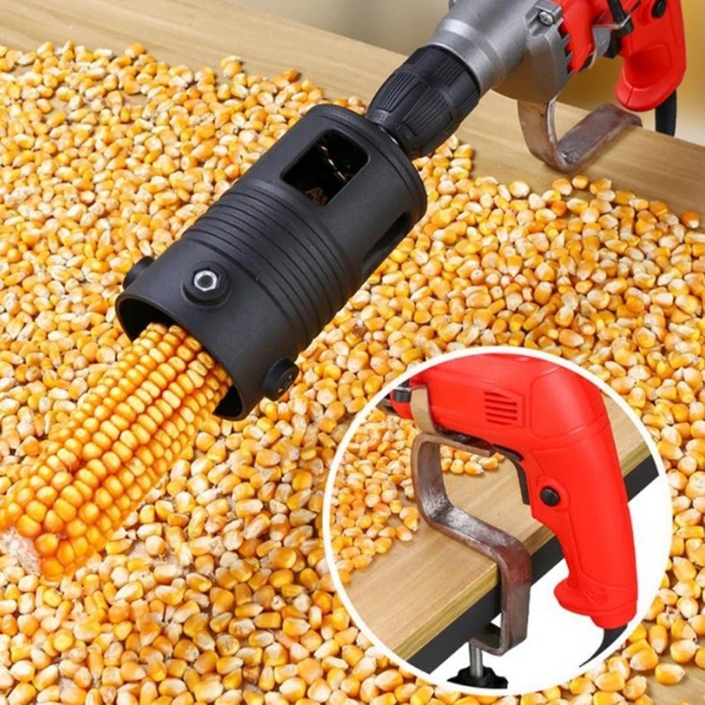 耐久性のある携帯型トウモロコシ脱穀機、省力自動穀物包装ツール - Corn Sheller Machine のレビューと価格